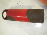1972-73 CB350 350 Honda Pair Red Lower Fork Covers Used WEAR-11 V2