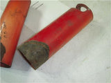 1972-73 CB350 350 Honda Pair Red Lower Fork Covers Used WEAR-11 V2