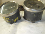 1971 F7 175 ENDURO KAWASAKI SPEEDOMETER TACHOMETER USED WG-11 (Q4)