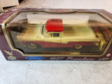 1957 RANCHERO RED / WHITE ROAD LEGENDS 1:18 NEW Collectible Toy (N-TOP)