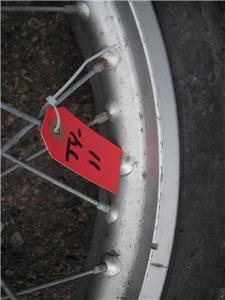 TY250 250 Yamaha TRIALS 250 REAR RIM WHEEL 18 INCH USED TY-11 (wall ...