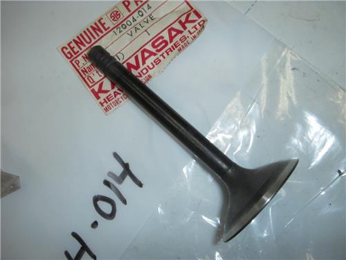 12004-014 1976-84 KZ750 TWIN B/K NOS KAWASAKI INTAKE VALVE (red123)