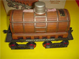 The Tank Car Train Series w/ box Jim Beam Decanter EMPTY (TS-Store A1 12a)