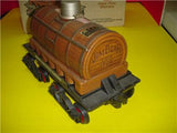 The Tank Car Train Series w/ box Jim Beam Decanter EMPTY (TS-Store A1 12a)