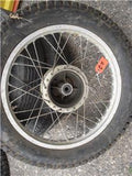 TY250 250 Yamaha TRIALS 250 REAR RIM WHEEL 18 INCH USED TY-12 (wall)