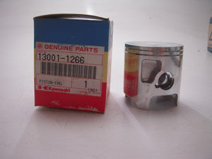 13001-1266 1988 KX125 (1) STANDARD PISTON NOS KAWASAKI (RED116)