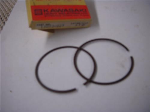 13003-029 Piston Ring Set Standard NOS KAWASAKI 1970 G31M CETURION (RED124)