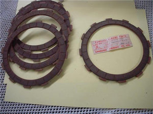 13088-008 NOS KAWASAKI 1966-71 A1 A7 250 350 Clutch Friction Plates (5) (red 128)