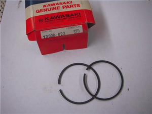 13008-023 Piston Ring Set Standard NOS KAWASAKI 1969-74 G3 90 (RED124)