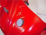 1990 Suzuki GSX600F 600 Katana Right Cowl Upper Fairing Red USED WSBP-133 (U4)
