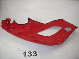 1990 Suzuki GSX600F 600 Katana Right Cowl Upper Fairing Red USED WSBP-133 (U4)