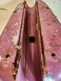1970's BSA A65 650cc REPAINT GAS FUEL TANK with Cap used 9425-13 D36