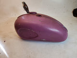 1970's BSA A65 650cc REPAINT GAS FUEL TANK with Cap used 9425-13 D36