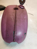 1970's BSA A65 650cc REPAINT GAS FUEL TANK with Cap used 9425-13 D36