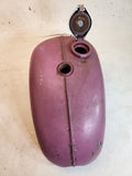 1970's BSA A65 650cc REPAINT GAS FUEL TANK with Cap used 9425-13 D36