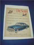 DESOTO (1950) AUTOMOTIVE ADVERTISEMENT AD PRINT USED AD-13 COLLECTIBLE (f17)