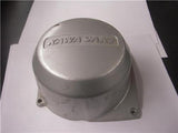14031-047 1972-73 S2 Mach II Left Engine Cover used OEM Kawasaki (red128)
