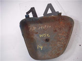 1972 Honda CL450 CL 450 RIGHT SIDE COVER Repaint Blue USED WSC-14 (Q4)