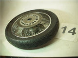 1999-2004 Yamaha XVS1100 Custom Front Spoke Rim with Disc used 120418-14 (F22)
