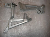 1997 Honda VFR750F Stock Rear Foot Peg Mounting Brackets with Lock used 8494-14 (n24)