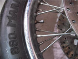 1999-2004 Yamaha XVS1100 Custom Front Spoke Rim with Disc used 120418-14 (F22)