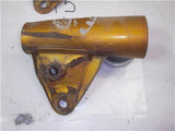 1972-73 CB350 350 Honda Pair Gold Upper Fork Ears Covers Used WEAR-15 V2