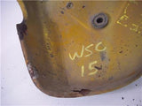 1972 Honda CL450 CL 450 RIGHT SIDE COVER Yellow Orange USED WSC-15 (Q4)