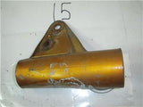 1972-73 CB350 350 Honda Pair Gold Upper Fork Ears Covers Used WEAR-15 V2