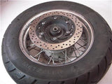1999-2004 Yamaha XVS1100 Custom Rear Spoke Rim Disc Tire used 120418-15 (F22)
