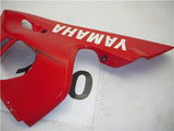 1999-02 Yamaha YZF600 R6 (5EB) Red Right Lower Fairing Belly USED WSBP-160 (U4)