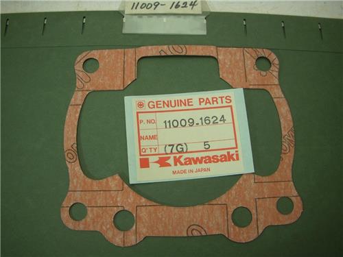 11009-1624 1987-88 KXF250 TECATE ATV Kawasaki NOS BASE Gasket (3) K11-12 BOX1