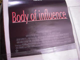 1994 BODY OF INFLUENCE NICK CASSAVETES MOVIE POSTER 40X14 USED PO-167 COLLECTIBLE (f17)