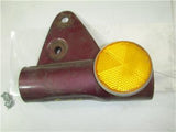 1972-73 CB350 Honda Pair Maroon Purple Repainted Upper Fork Covers Used WEAR-16 V2