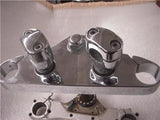 2005 XVS650 Up Lower Triple Trees Risers Yamaha Vstar 650 Classic used k1994-16 (M3)