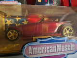 Plymouth Prowler NEW MAROON Ertl American Muscle Diecast 1:18 scale (N-TOP)