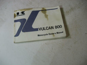 1992 VN800 VN800A1 KAWASAKI OWNERS MANUAL 99920-1716-01 BOOK (blue-5)