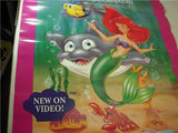 THE LITTLE MERMAID ARIELS UNDERSEA ADVENTURES MOVIE POSTER 40X26 USED PO-179 COLLECTIBLE (f17)