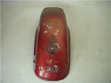 1971-72 SL350 350 HONDA REAR RED FENDER Used GF-17 (S2)