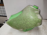 1987 KX500 Aftermarket Over Size KAWASAKI FUEL GAS TANK PLASTIC USED 6126-17 DONN-A9