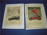 LINCOLN LIMOUSINE (27) TOWN SEDAN AUTOMOTIVE ADVERTISEMENT AD PRINT USED AD-17 COLLECTIBLE (f17)