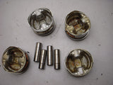 13001-1197 Kawasaki 4 qty Pistons w/ Rings 1986-06 ZG1000 Concours USED ZG1000-17 (J20-21)