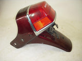 1978 CX500 DELUXE HONDA USED REAR FENDER W/ TAIL LIGHT 91522-17 (C3-4)