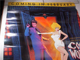 1992 COOL WORLD GABRIEL BYRNE BRAD PITT MOVIE POSTER 39X27 USED PO-183 COLLECTIBLE (f17)