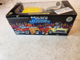 1950 FORD WOODY YELLOW MUSCLE MACHINES 1:18 NEW Collectible Toy (N-TOP)