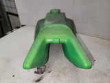 1983-85 KX80 KX 80 GREEN KAWASAKI FUEL GAS TANK PLASTIC USED 6126-18 DONN-A9