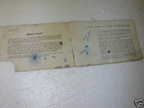 1959 Studebacker Original Owners Guide Manual BOOK (blue-1)