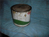 TEXACO WATER PUMP GREASE CAN 5 POUND VINTAGE USED COLLECTIBLE TIN (c59-oil19A)