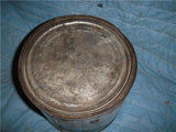 TEXACO WATER PUMP GREASE CAN 5 POUND VINTAGE USED COLLECTIBLE TIN (c59-oil19A)