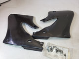 3601-BK UFO RADIATOR SHROUDS 1997 HONDA CR250 NEW (8824-19 O1)
