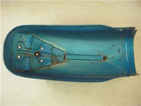 1971-72 SL350 350 HONDA REAR BLUE REPAINT FENDER Used GF-19 (S2)